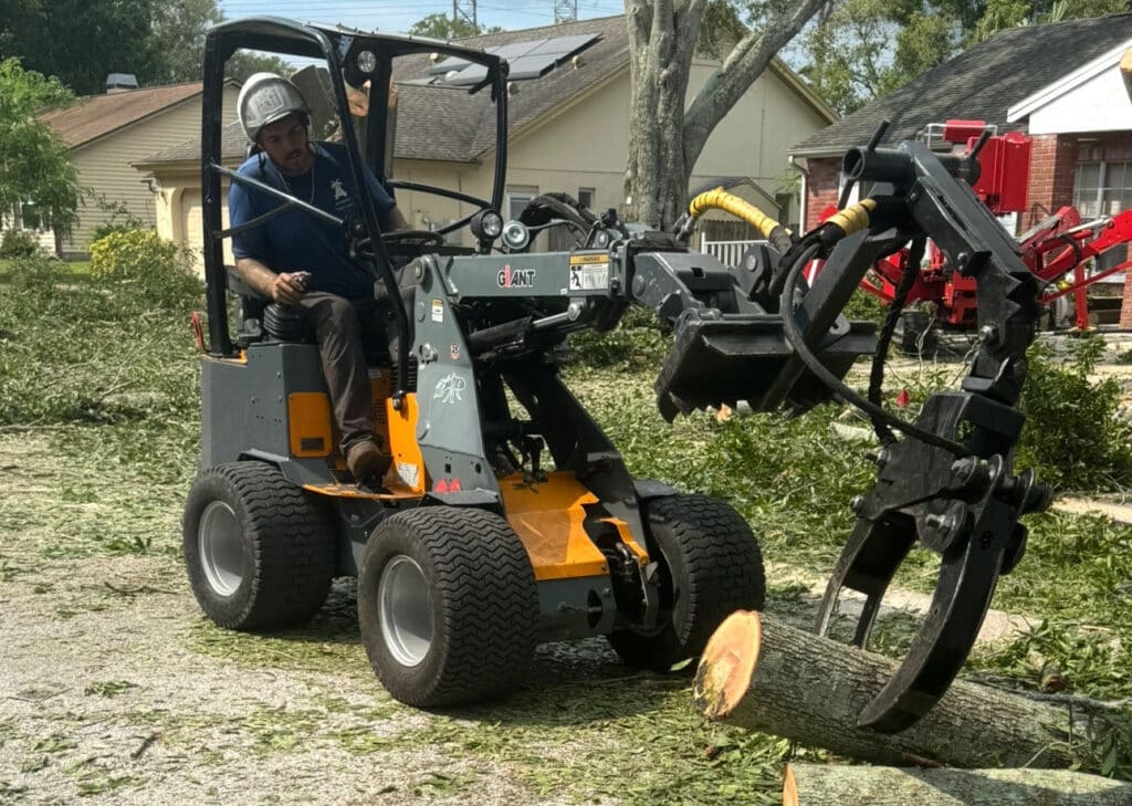 Range of professional stump grinding equipment for different project sizes