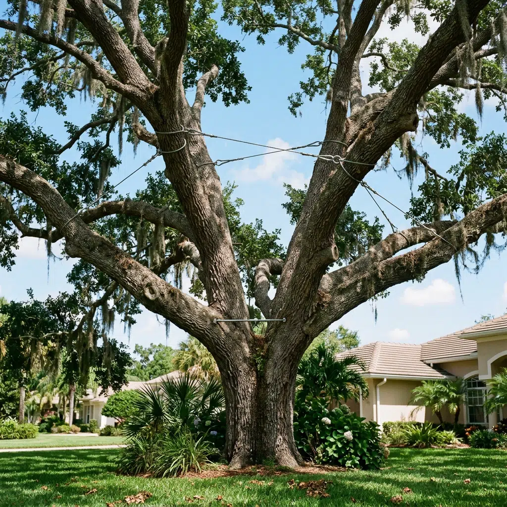 Tree Cabling and Bracing: How to Save a Structurally Weak Tree